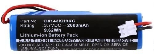 แบตเตอรี่ลิเธียมโพลิเมอร์ 3.7V, แบตเตอรี่ 2600mah พร้อม PCB