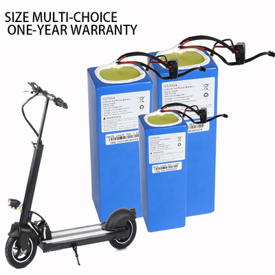 CV Scooter แบตเตอรี่ลิเธียม 13.5 กก. 3A 18650 แบตเตอรี่แบบชาร์จไฟได้