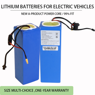 สกู๊ตเตอร์ไฟฟ้าแบตเตอรี่แบบพกพา 42V 15A 13.5 กก. แบตเตอรี่ชาร์จขนาดเล็ก