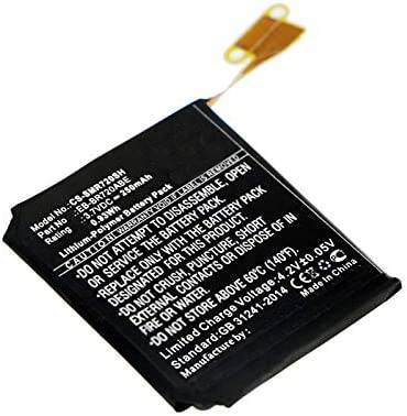 250mAh 3C แบตเตอรี่ลิเธียมเกียร์ S2 หลี่ ไอออน แบตเตอรี่แบบชาร์จ R732 UN38.3