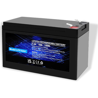 LFP แบตเตอรี่ลิเธียมฟอสเฟตแบบชาร์จไฟได้ IP67 12.8V 100Ah LiFePO4 แบตเตอรี่