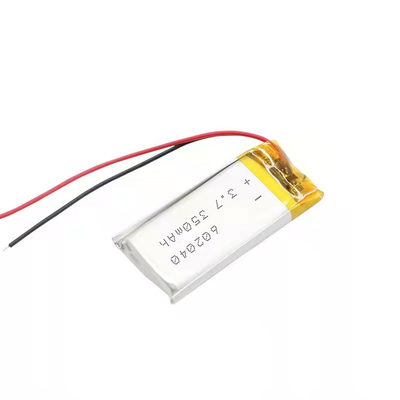 1S1P 3.7V 500mah แบตเตอรี่แบบชาร์จไฟได้ 602040 อุปกรณ์ทางการแพทย์แบตเตอรี่ลิเธียมไอออน