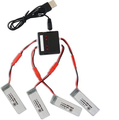ชุดแบตเตอรี่ลิเธียมไอออนโพลิเมอร์ NCM 3.7V 500mAh แบตเตอรี่ Lipo