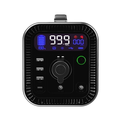 6.0 กก. สถานีไฟฟ้าแบบพกพากลางแจ้ง 300W / 450w ชุดไฟแบบพกพา