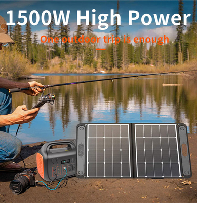 110V 220V สถานีไฟฟ้าพกพา 2000W 1500W Power Bank