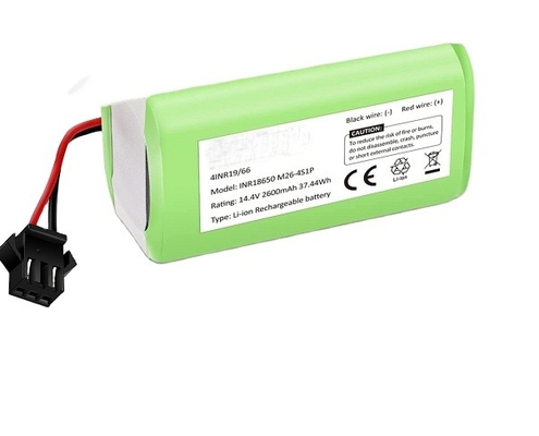 Ecovacs Deebot แบตเตอรี่ลิเธียมไอออน 2600mAh 14.4V แบตเตอรี่แบบชาร์จใหม่ได้ N79S