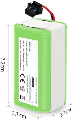 Ecovacs Deebot แบตเตอรี่ลิเธียมไอออน 2600mAh 14.4V แบตเตอรี่แบบชาร์จใหม่ได้ N79S