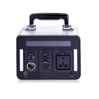 CPAP สถานีไฟฟ้าพกพาฉุกเฉินกลางแจ้ง 2000W 500Wh เครื่องกำเนิดไฟฟ้าพลังงานแสงอาทิตย์