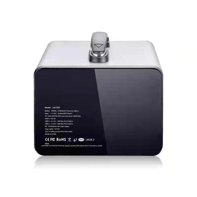 AC100V 270000mAh สถานีไฟฟ้าพกพากลางแจ้ง 1000W เครื่องกำเนิดไฟฟ้าพลังงานแสงอาทิตย์ 10 กก