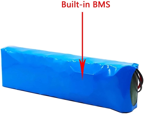 ชุดแบตเตอรี่ลิเธียม 36V 18650 BMS 10AH แบตเตอรี่ลิเธียมไอออนสำหรับรถยนต์ไฟฟ้า