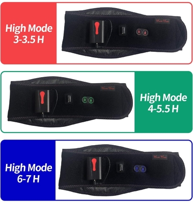 ฮีตเตอร์ใช้แบตเตอรี่ลิเธียม 3.7V 7.7 กก. 7.4V ฮีตเตอร์แบตเตอรี่แบบอุ่น