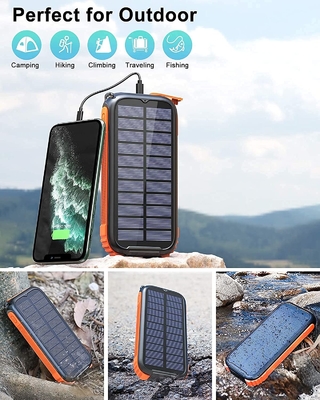 สถานีธนาคารพลังงานแสงอาทิตย์มือหมุนพกพาจริง 26800mAh NCM
