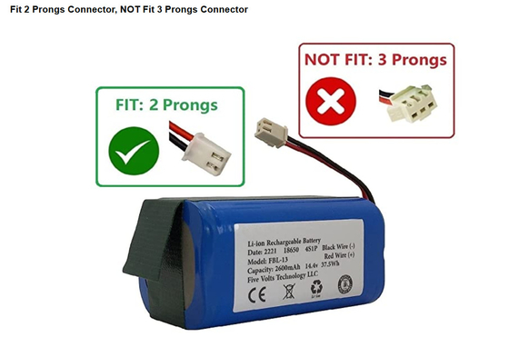 ชุดแบตเตอรี่ลิเธียมไอออนรอบลึก NCM 14.4V สำหรับเครื่องใช้ในบ้าน