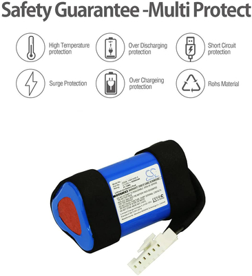 37.0Wh 10200mAh 3C การเปลี่ยนแบตเตอรี่ลิเธียม 4J 4BLK Jblcharge4bluam